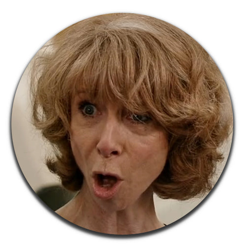 Gail Platt Coronation Street Funny Novelty 25mm / 1 Inch D-pin Button Badge