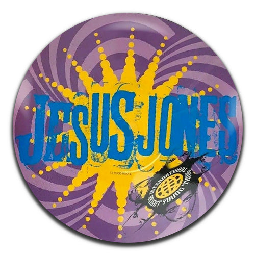 Jesus Jones Purple Alternative Rock Band 90's 25mm / 1 Inch D-pin Button Badge
