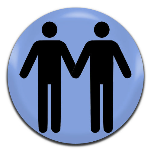 Homosexual WC Gay LGBT 25mm / 1 Inch D-pin Button Badge