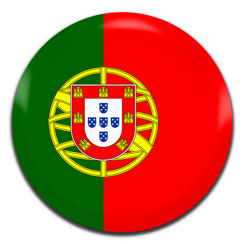 Portugal Flag 25mm / 1 Inch D-pin Button Badge