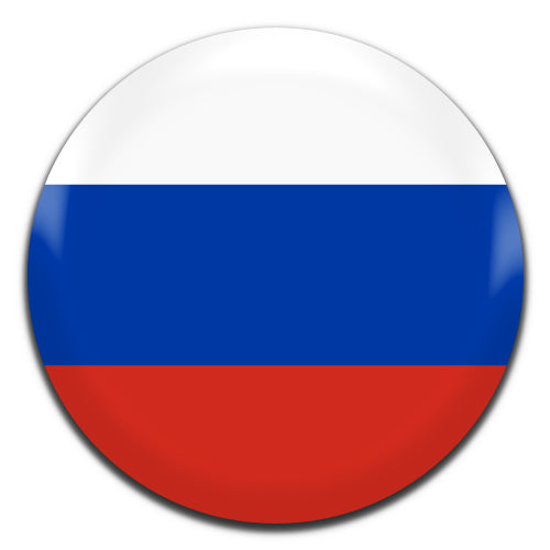 Russia Flag 25mm / 1 Inch D-pin Button Badge