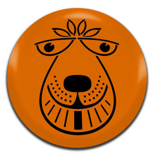 Space Hopper Kids Children's Retro 25mm / 1 Inch D-pin Button Badge