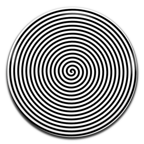 Sprial Pattern Psychedelic Trippy 25mm / 1 Inch D-pin Button Badge