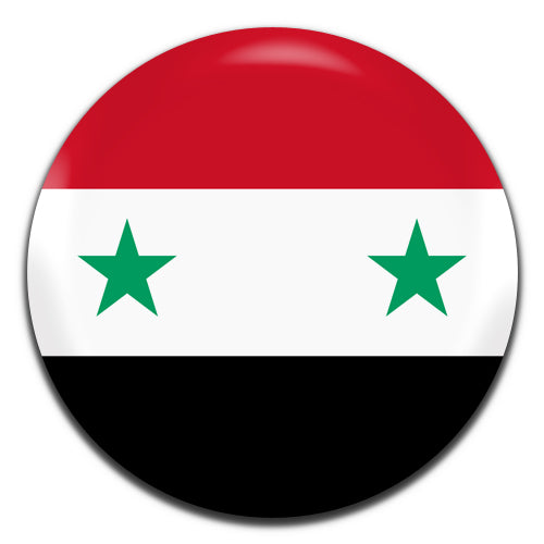 Syria Flag 25mm / 1 Inch D-pin Button Badge