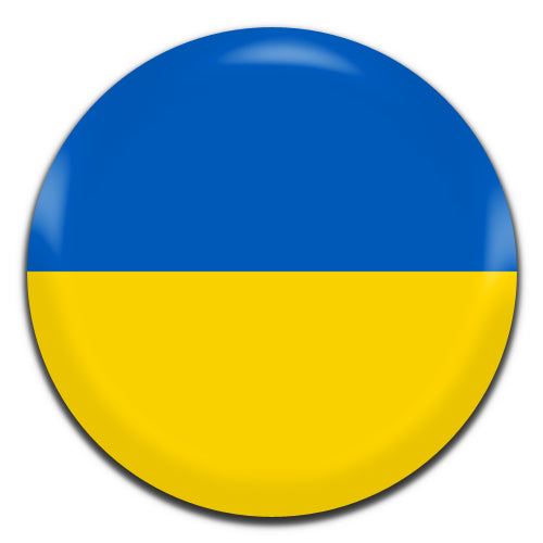 Ukraine Flag 25mm / 1 Inch D-pin Button Badge