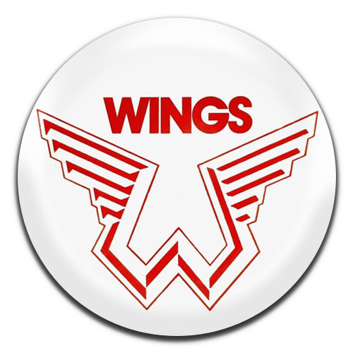 Wings Rock Band Paul McCartney 70's 25mm / 1 Inch D-pin Button Badge
