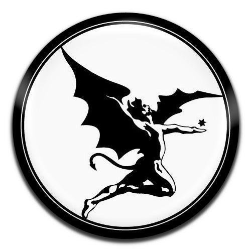 Black Sabbath Winged Demon Heavy Metal Rock Band 70's 25mm / 1 Inch D-pin Button Badge