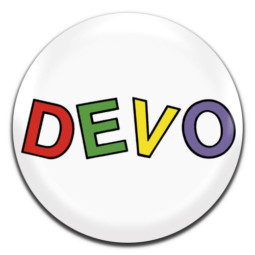 Devo New Wave Synth 80's Pop Rock Band 25mm / 1 Inch D-pin Button Badge