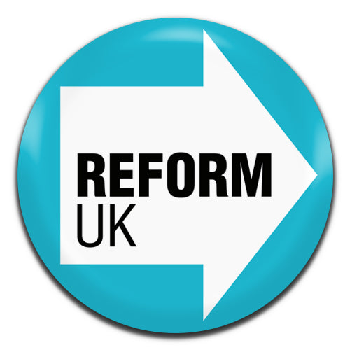 Reform UK Political Party Politics Election 25mm / 1 Inch D-pin Button Badge