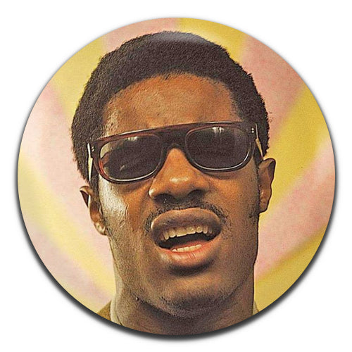 Stevie Wonder Colour Soul Pop Singer 25mm / 1 Inch D-pin Button Badge