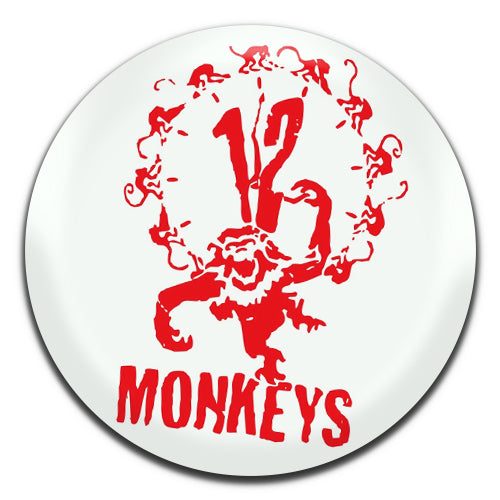 12 Monkeys Movie Sci-Fi Film 25mm / 1 Inch D-pin Button Badge