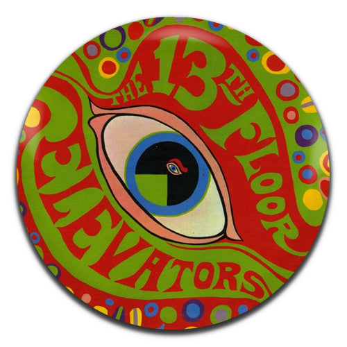 13th Floor Elevators Psychedelic Rock Band 60's 25mm / 1 Inch D-pin Button Badge