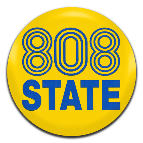 808 State Acid House Band 90's Rave Madchester 25mm / 1 Inch D-pin Button Badge