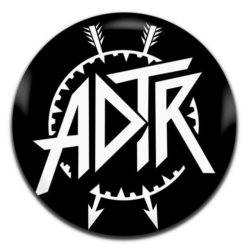 A Day To Remember Metalcore Pop-Punk Alternative Rock Band Black 25mm / 1 Inch D-pin Button Badge