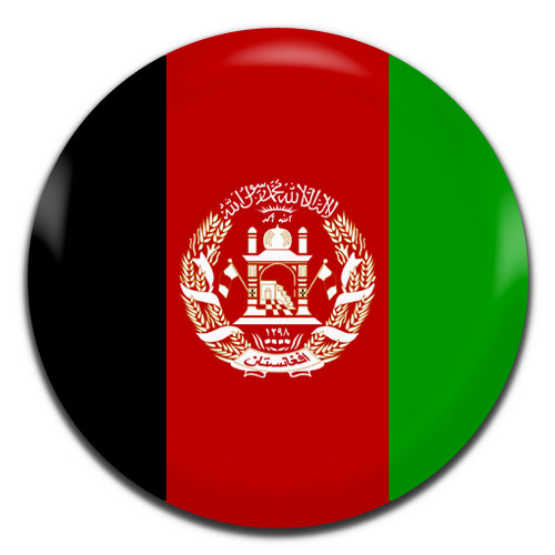 Afghanistan Flag 25mm / 1 Inch D-pin Button Badge