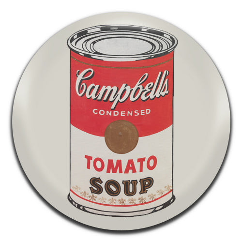 Andy Warhol Campbell's Soup Pop Art 60's 25mm / 1 Inch D-pin Button Badge