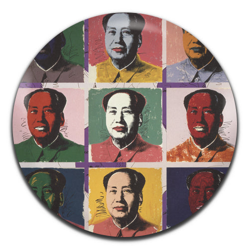 Andy Warhol Mao Pop Art 60's 25mm / 1 Inch D-pin Button Badge