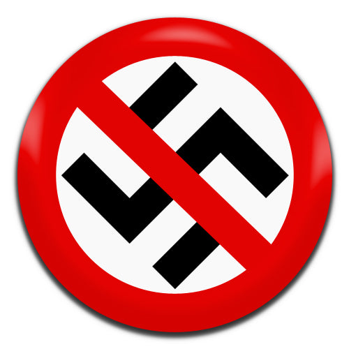 Anti-Nazi Fascist 25mm / 1 Inch D-pin Button Badge