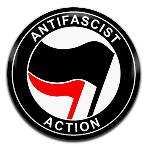 Anti Fascist Action 25mm / 1 Inch D-pin Button Badge