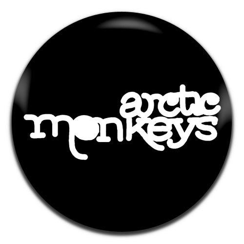 Arctic Monkeys Indie Rock Band 00's Black 25mm / 1 Inch D-pin Button Badge
