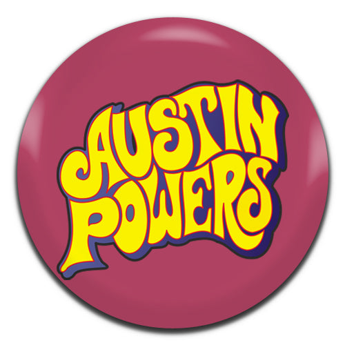 Austin Powers Logo Comedy Movie Film 90's 25mm / 1 Inch D-pin Button Badge