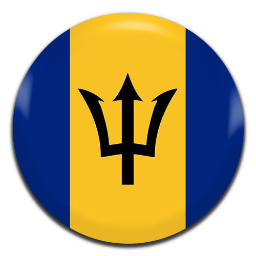 Barbados Flag 25mm / 1 Inch D-pin Button Badge