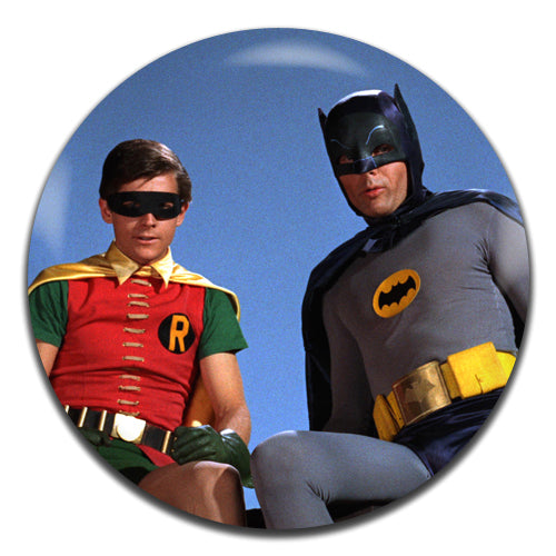 Batman & Robin Classic TV Series 60's 25mm / 1 Inch D-pin Button Badge