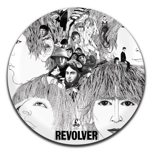 The Beatles Revolver Psychedelic Rock Pop 60's 25mm / 1 Inch D-pin Button Badge