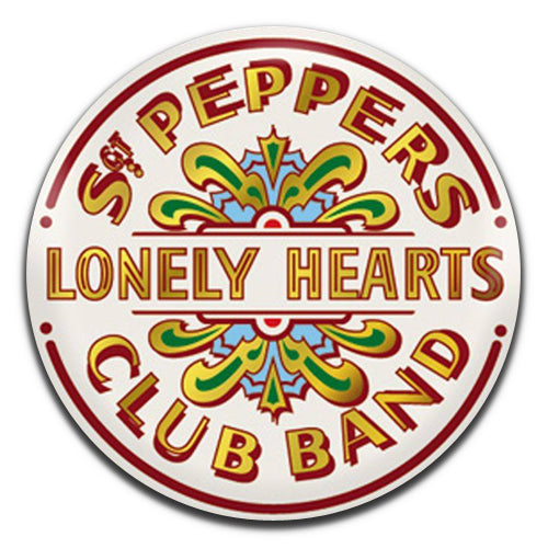 The Beatles Sgt Peppers Lonely Hearts Club Band Psychedelic Rock Pop 60's 25mm / 1 Inch D-pin Button Badge