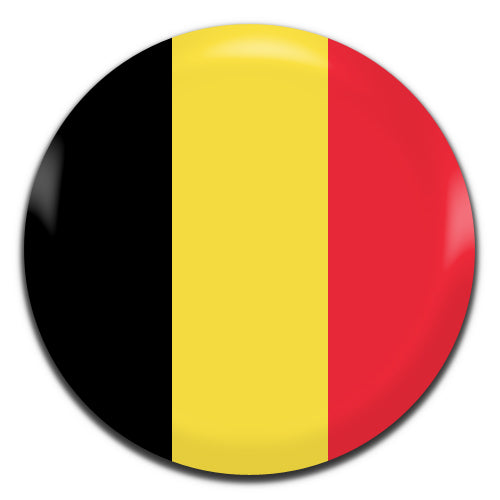 Belgium Flag 25mm / 1 Inch D-pin Button Badge