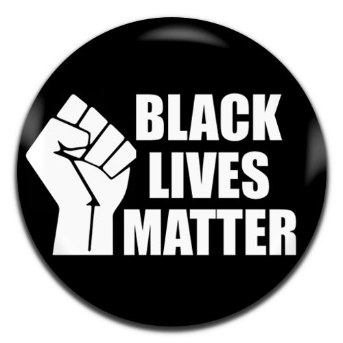 Black Lives Matter Black 25mm / 1 Inch D-pin Button Badge