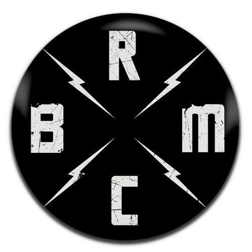 Black Rebel Motorcycle Club BRMC Alternative Indie Rock Band 00's BRMC 25mm / 1 Inch D-pin Button Badge