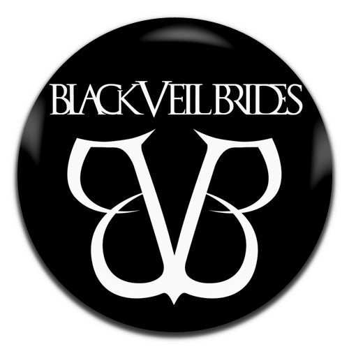 Black Veil Brides Heavy Metal Glam Rock Band 00's Black 25mm / 1 Inch D-pin Button Badge