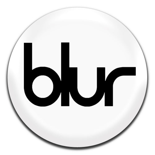 Blur Indie Rock Brit-Pop Band 90's White 25mm / 1 Inch D-pin Button Badge