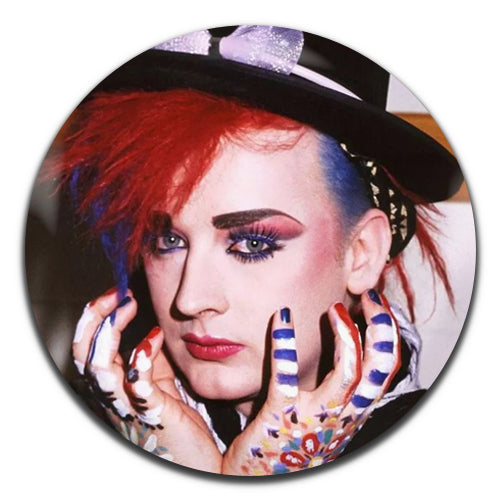 Boy George Pop Singer 80's 25mm / 1 Inch D-pin Button Badge