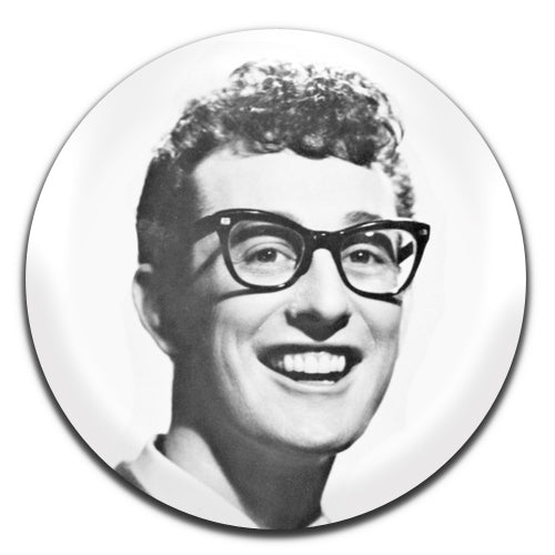 Buddy Holly Rock And Roll Singer 50's 25mm / 1 Inch D-pin Button Badge