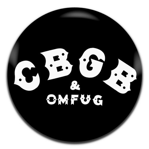 CBGB's Punk Rock Venue Retro 70's New York 25mm / 1 Inch D-pin Button Badge