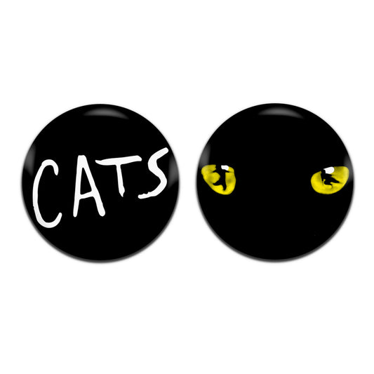 Cats Musical Theatre 25mm / 1 Inch D-Pin Button Badges (2x Set)