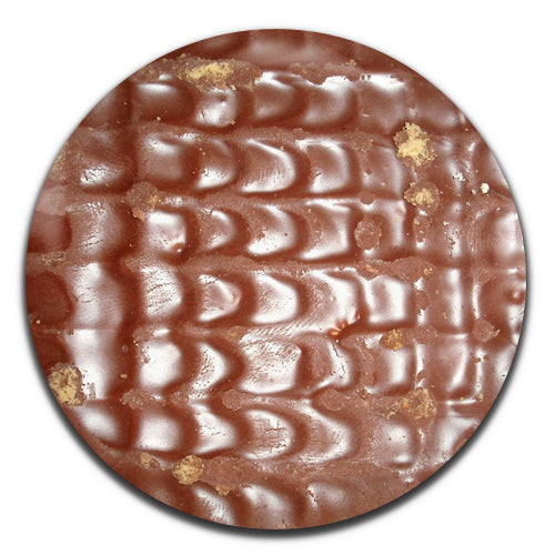 Chocolate Digestive Biscuit Novelty 25mm / 1 Inch D-pin Button Badge