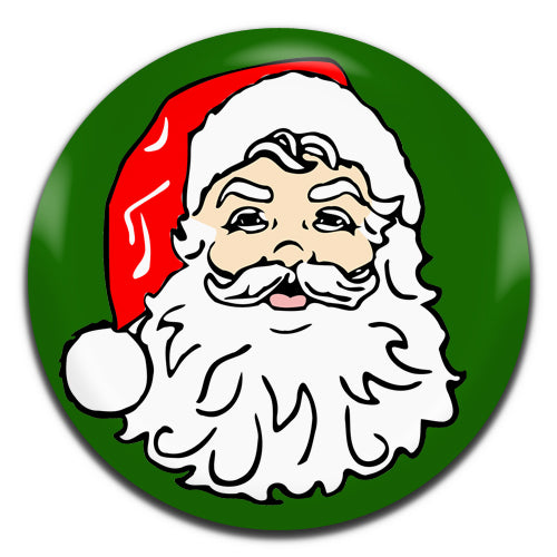 Christmas Santa 25mm / 1 Inch D-pin Button Badge