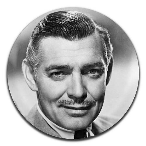 Clark Gable Classic Movie Actor 40's 50's 25mm / 1 Inch D-pin Button Badge