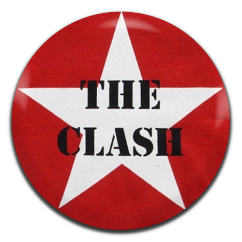 The Clash Punk Rock 70's 80's 25mm / 1 Inch D-pin Button Badge