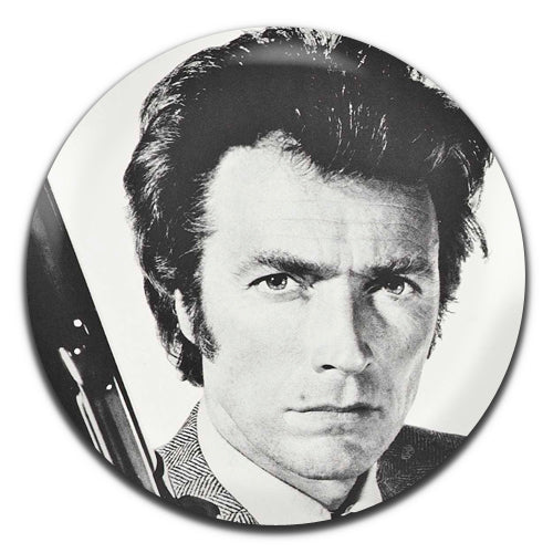 Clint Eastwood Classic Movie Actor 60's 70's 25mm / 1 Inch D-pin Button Badge