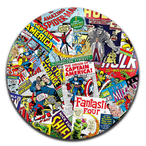 Comic Books 25mm / 1 Inch D-pin Button Badge