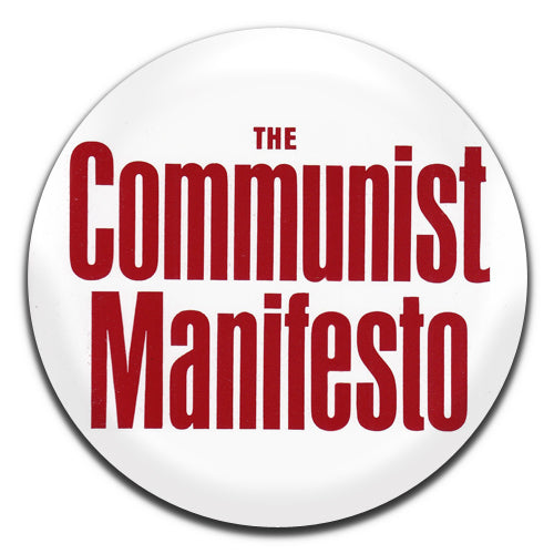 Communist Manifesto Communism 25mm / 1 Inch D-pin Button Badge