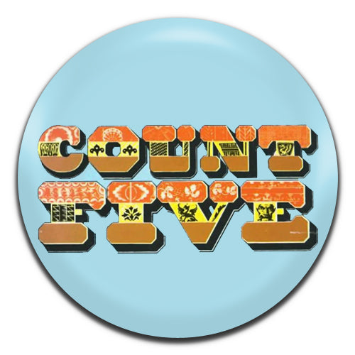 Count Five Psycehdelic Garage Rock Band 60's 25mm / 1 Inch D-pin Button Badge