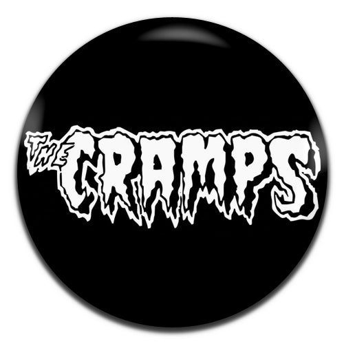 The Cramps Black Punk Rock Goth 70's 80's 25mm / 1 Inch D-pin Button Badge