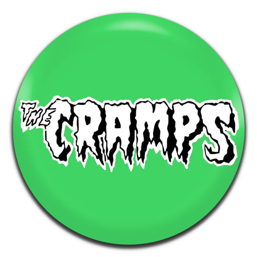 The Cramps Green Punk Rock Goth 70's 80's 25mm / 1 Inch D-pin Button Badge