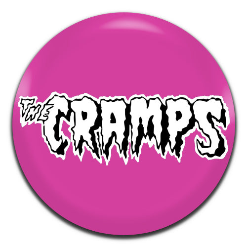 The Cramps Pink Punk Rock Goth 70's 80's 25mm / 1 Inch D-pin Button Badge