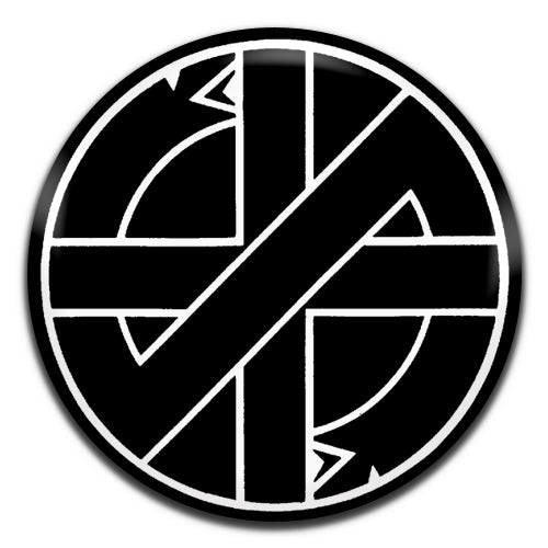 Crass Punk Rock Band 70's 80's 25mm / 1 Inch D-pin Button Badge